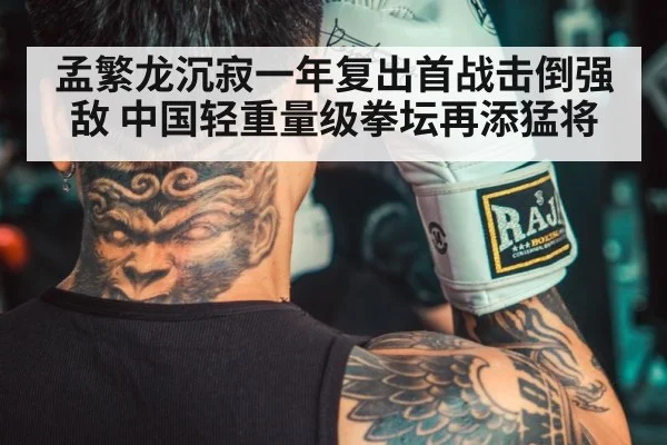 孟繁龙沉寂一年复出首战击倒强敌 中国轻重量级拳坛再添猛将